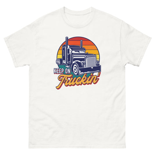 "Keep on Truckin" White T-Shirt